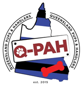 Queensland Pups and Handlers Logo