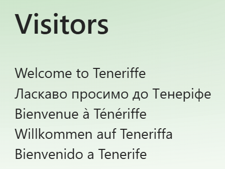 Visitors Logo